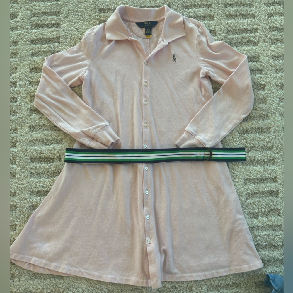 Polo by Ralph Lauren Light Pink Knit Dress